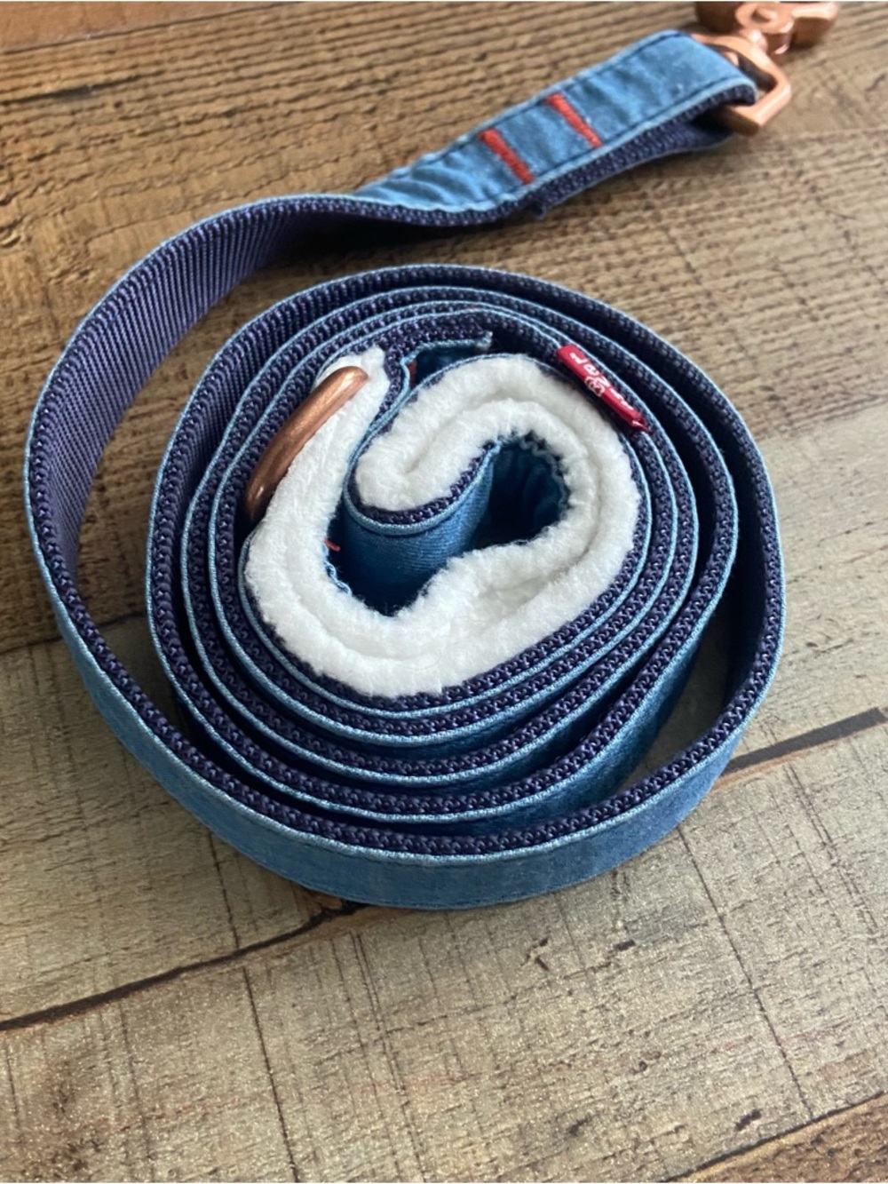 Levi’s Denim Padded Dog Leash L